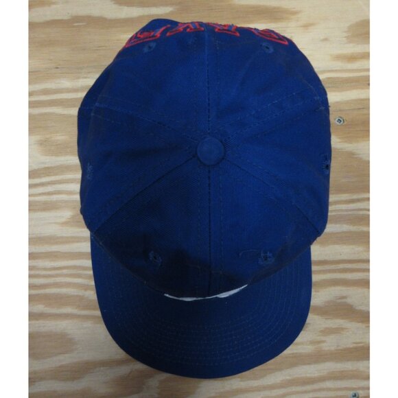 VINTAGE Atlanta Braves Hat Cap Snapback Spell Out Logo MLB Campri 90s * - Picture 3 of 13